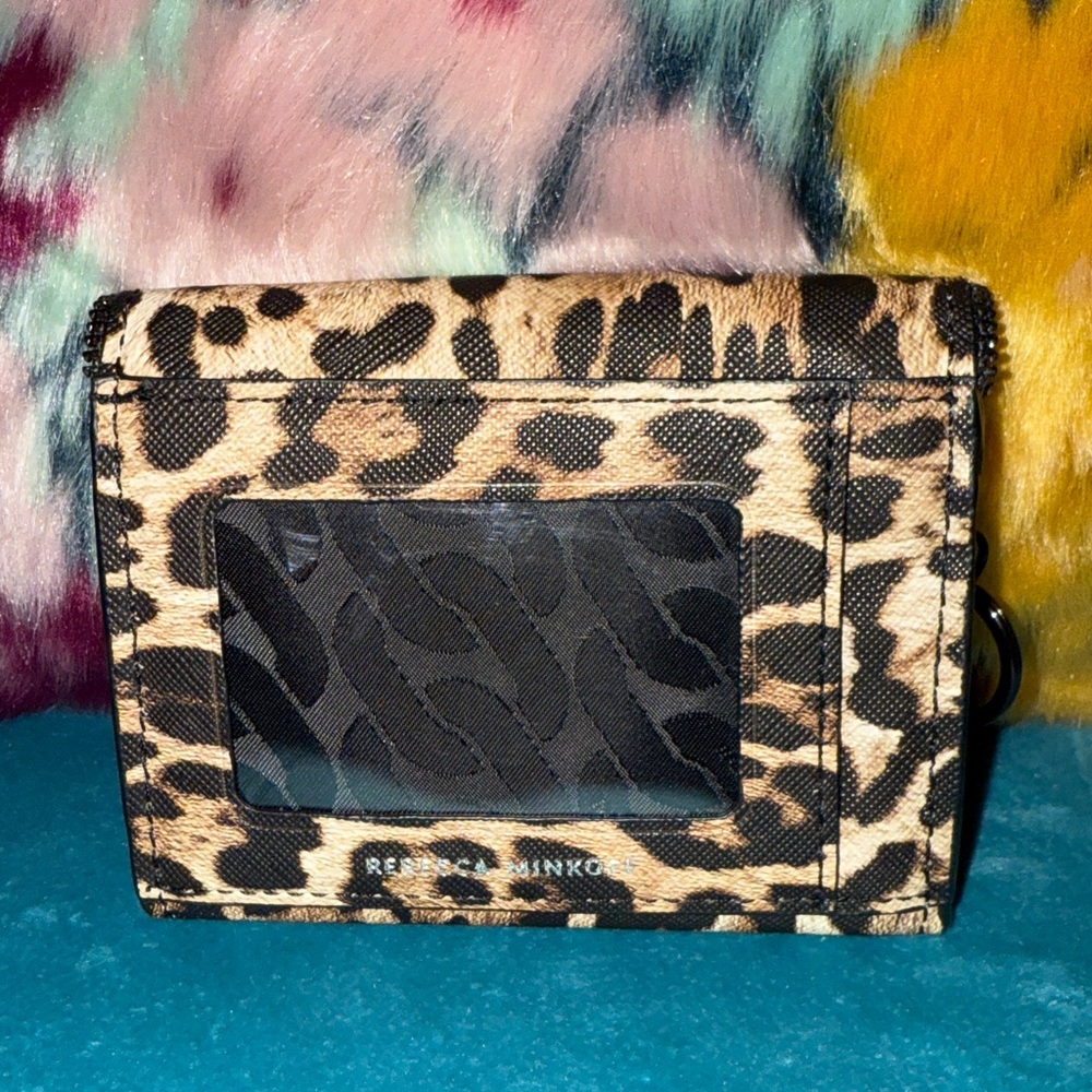 Rebecca Minkoff Leopard Print Card Holder